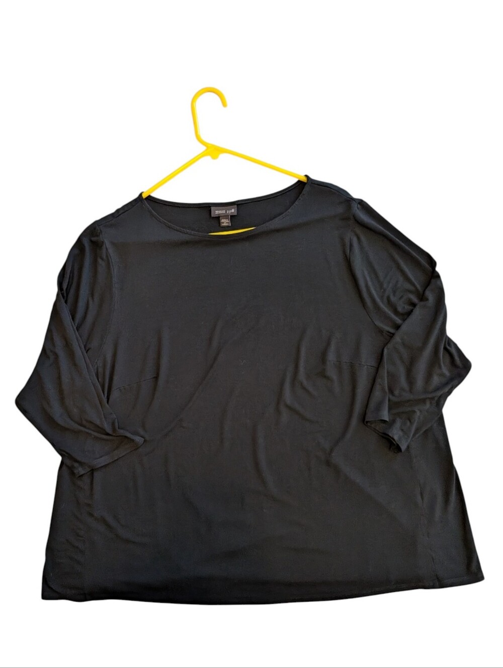 J Jill Black Tunic Shirt Women's 3X